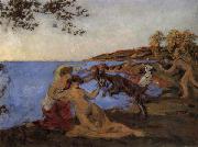 Ker xavier roussel Mythological Scene oil on canvas